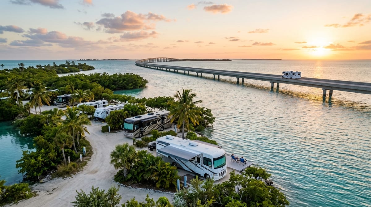 Florida Keys RV Camping The Complete Guide Campgrounds Bridges Florida Keys Rv Camping Guide 