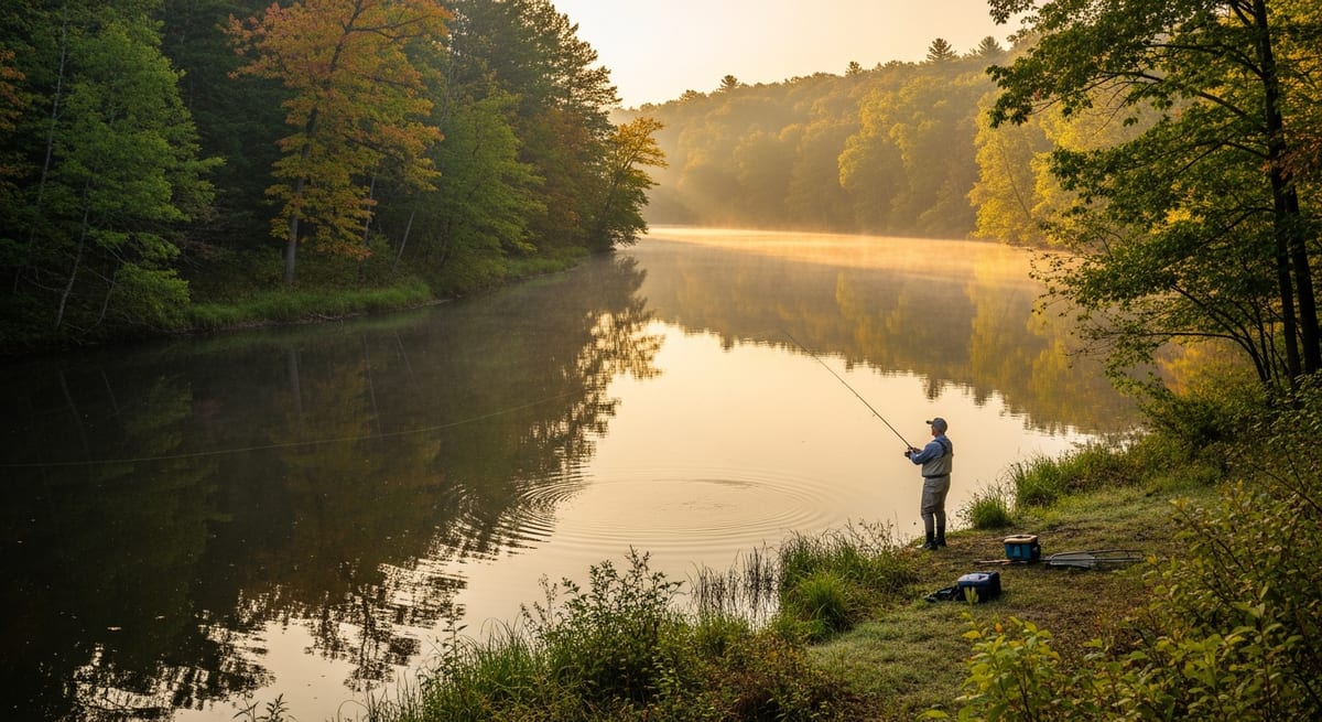 Best Freshwater Fishing Spots in Connecticut: Lakes, Ponds, and Rivers Worth the Drive