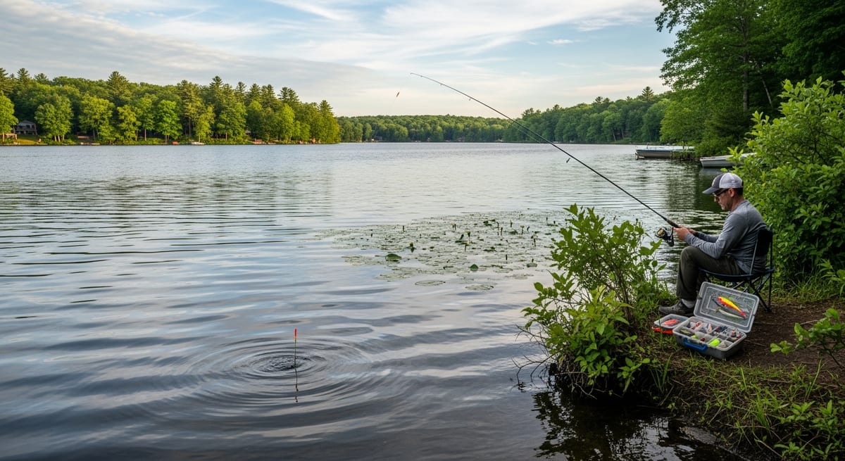 CT Bluegill, Yellow Perch, and Crappie Are in Every Lake You Already Fish. On Ultralight Gear, They Bite Better Than Anything You're There For.