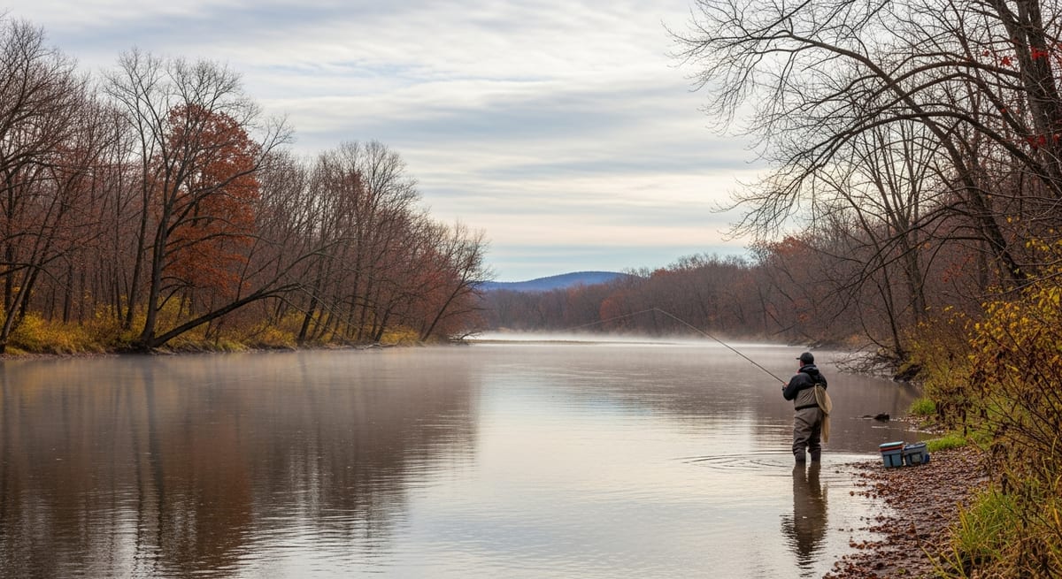 Dropping Water Temps Trigger the Most Productive CT Freshwater Season. Most Anglers Miss It.