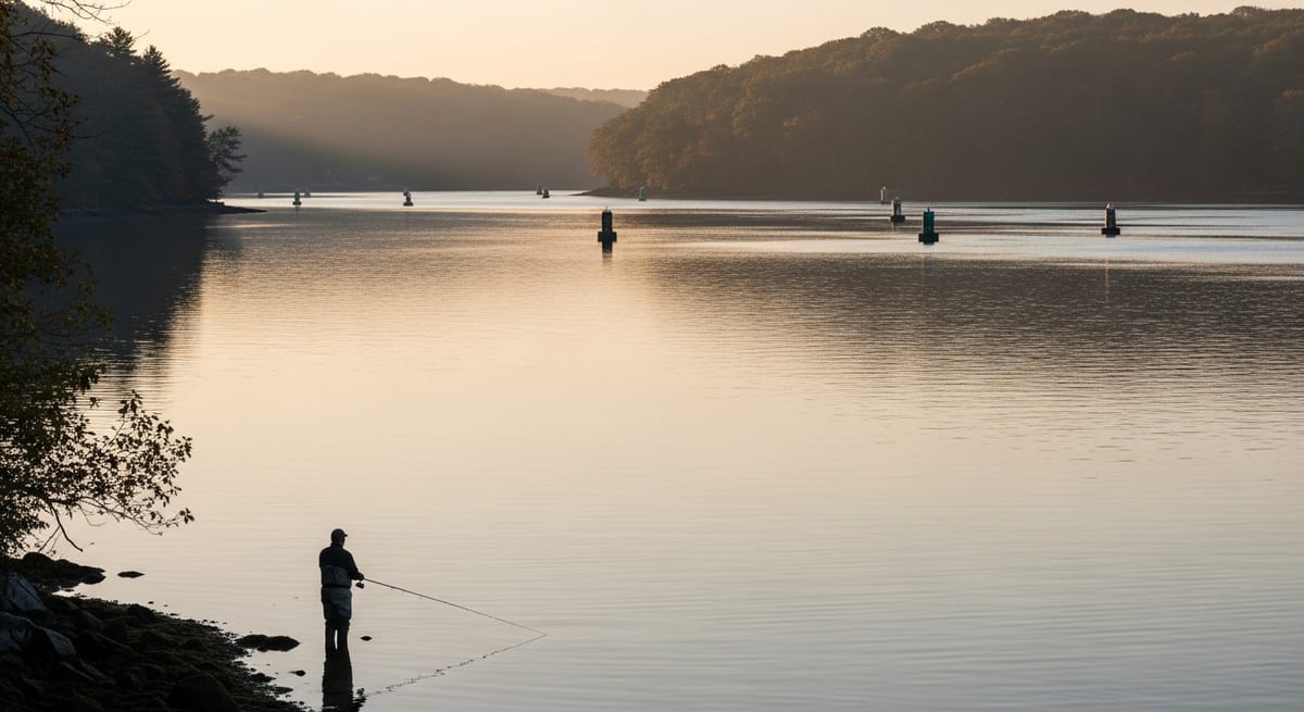 Connecticut's Overlapping Freshwater, Tidal, and Federal Rules Catch More Anglers Off Guard Than the Fishing Does. What CT Fishing Communities Report and the 2025 DEEP Angler's Guide Confirms About Licenses, Seasonal Limits, and the Species That Changed Most