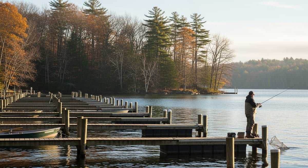 The Docks on Candlewood and Lillinonah Hold Bass Nine Months of the Year. Most CT Anglers Only Fish Them in July.