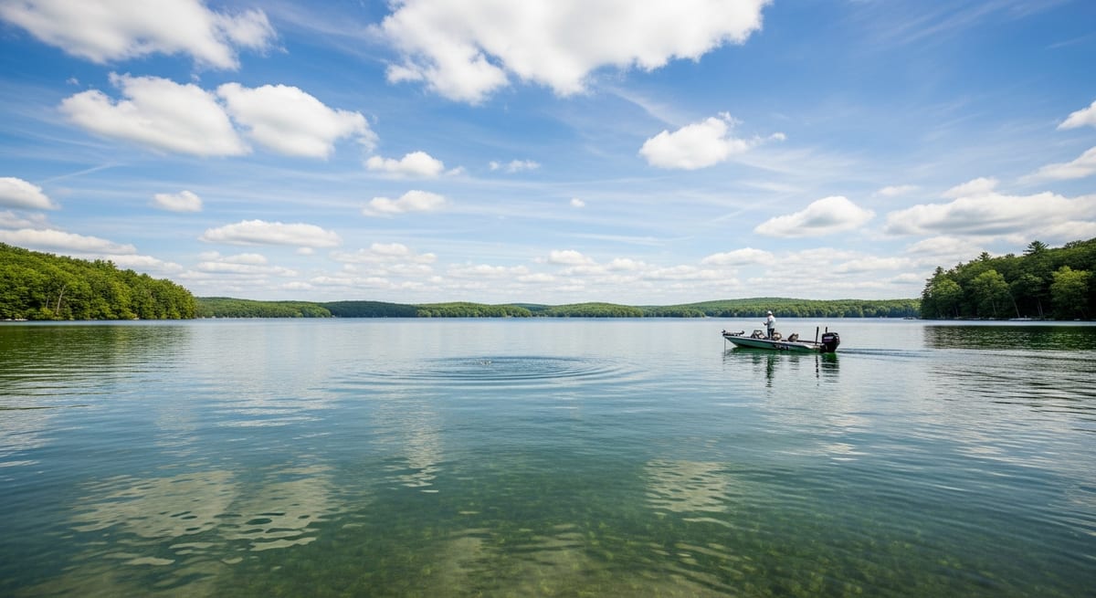 Candlewood Humps in July Hold Bass That Won't Chase. What CT Anglers Who Fish Clear-Water Finesse Report About the Drop Shot, Hook Height, and When to Stop Covering Water.