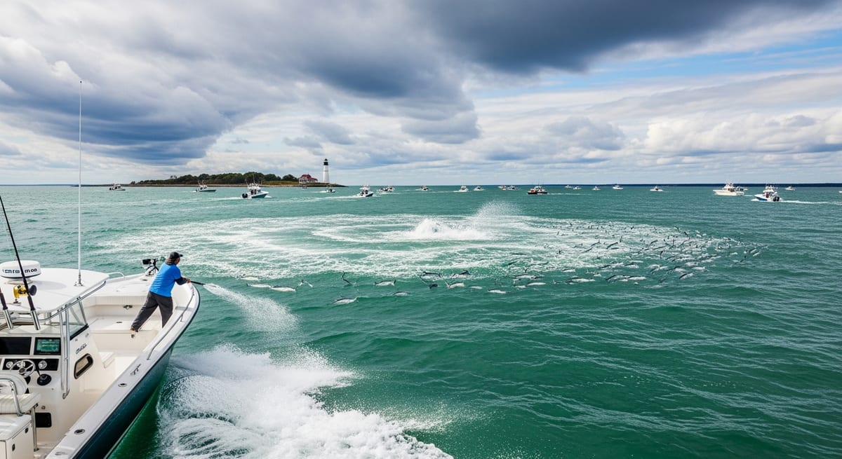CT Albie Chasers at the Race, Niantic Bay, and Watch Hill Report a Fall Window Measured in Days — What LIS Charter Reports, ASMFC Little Tunny Notes, and Eastern Sound Anglers Reveal About False Albacore in Connecticut
