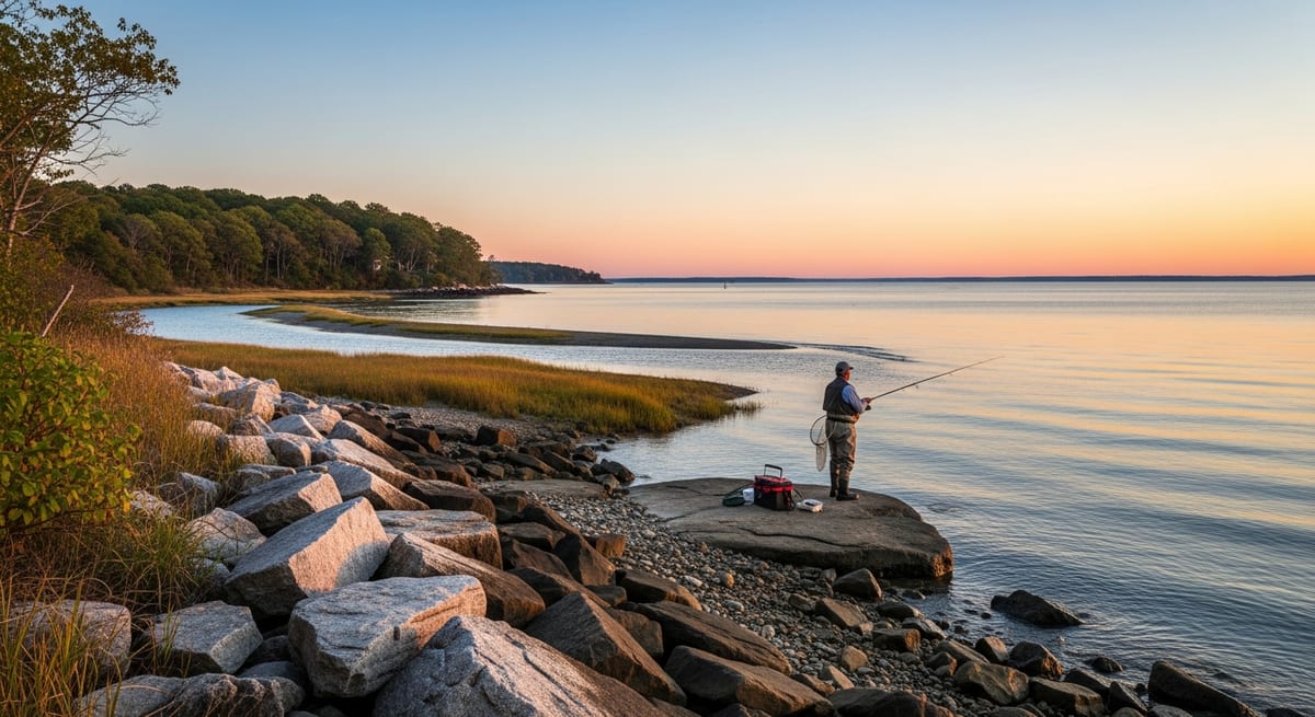 CT Has More Fishable Shore Access Than Most Anglers Use. The Bank Spots Regulars Keep Coming Back to, Fresh and Salt.