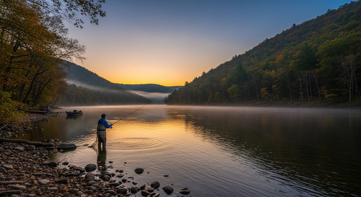 Housatonic TMA Trout and Falls Village Smallmouth Hit Their Window at the Same Time Every May. What CT DEEP Regulations, HFFA Reports, and Seasonal Flow Data Reveal About Timing Connecticut's Most Species-Varied River Fishery