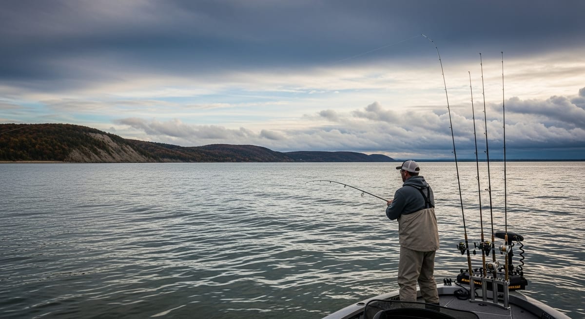 CT Anglers on Candlewood, the Housatonic, and the LIS Surf Report the Six Hours Before a Frontal Arrival Consistently Outfishes the Post-Storm Recovery Period — What NOAA Pressure Trends, USGS River Gauges, and CT Fishing Communities Reveal About Reading Weather for Connecticut Waters