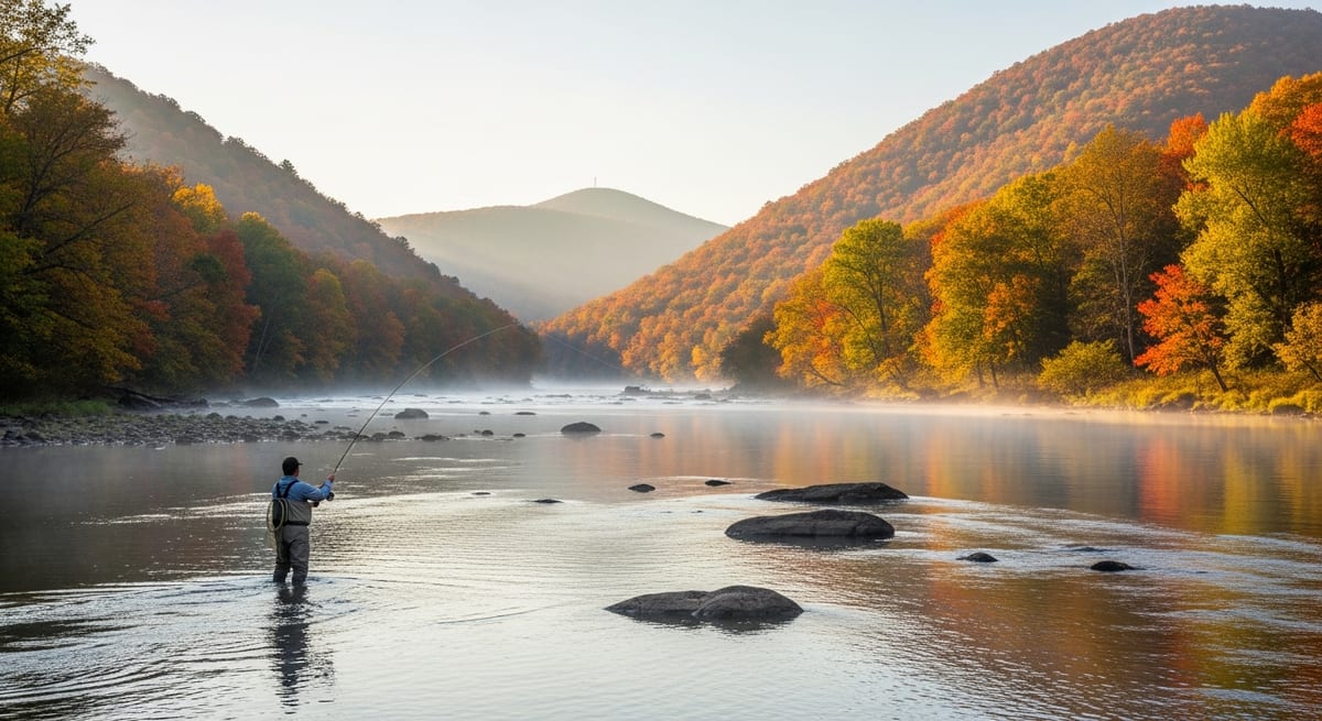 The Farmington Peaks in October. The Housatonic Peaks in May. Most CT Fly Fishers Never Figure Out Both.