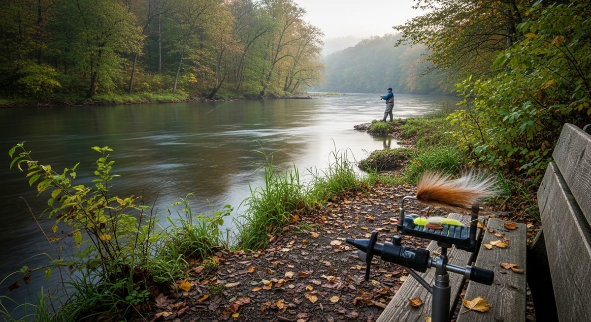 CT Fly Tyers Who Started on the Farmington Report Thread Control Matters More Than Pattern Selection in Year One. What CTFA Bench Sessions, Housatonic Meadows Staff, and DEEP Trout Stocking Timing Reveal About the Four Patterns Worth Learning Before Opening Day