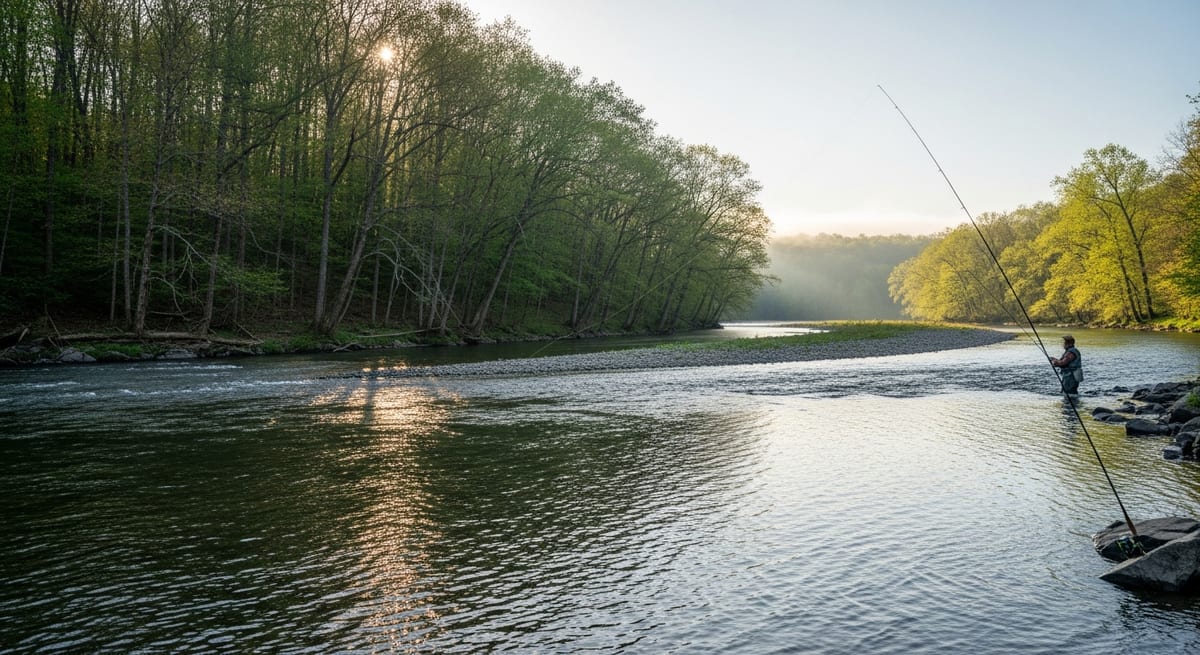 CT Trout Regulars Report the Fish That Survive the Opening-Week Crowd on the Farmington and Willimantic Are Not the Same Fish to Target With PowerBait. What Held-Over Trout Behavior, DEEP Stocking Timing, and Community Reports From Smaller Ponds Reveal About the Two-Phase Tactical Split in Connecticut Spring Fishing