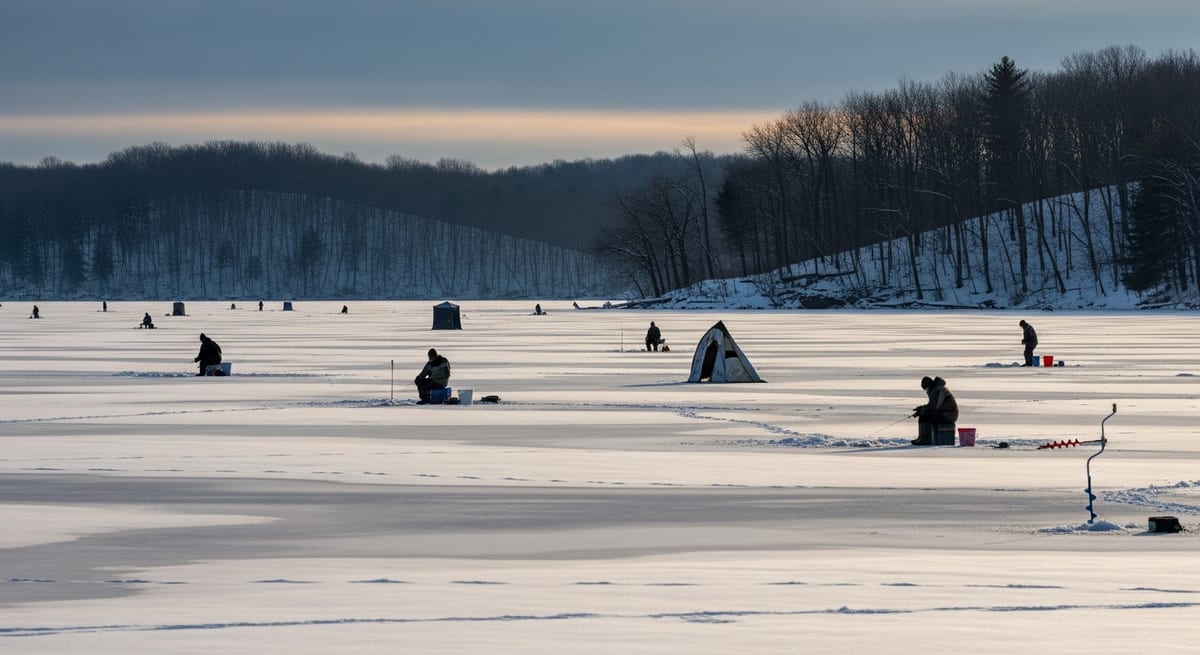 Yellow Perch Ice Fishing in Connecticut: The Best Winter Bite on CT Lakes