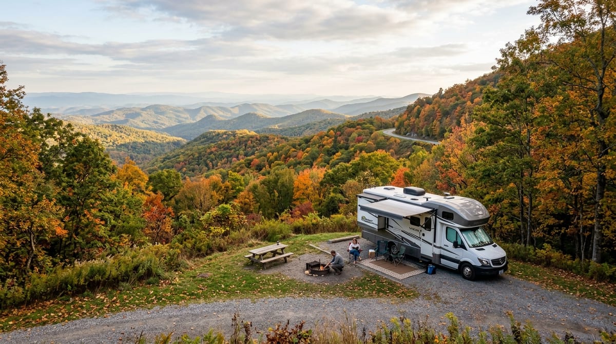 RV Camping in the Appalachian Mountains: Blue Ridge, Shenandoah, and ...