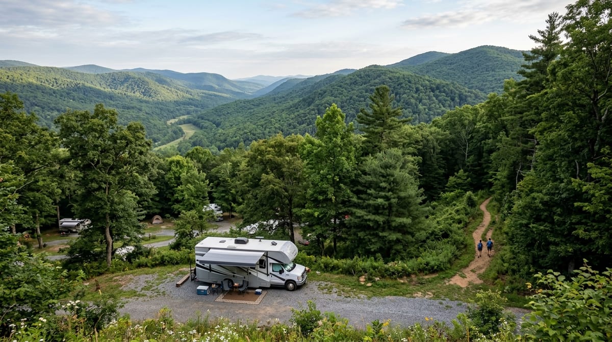 RV Camping Near the Appalachian Trail: Trailhead Access, Base Camps