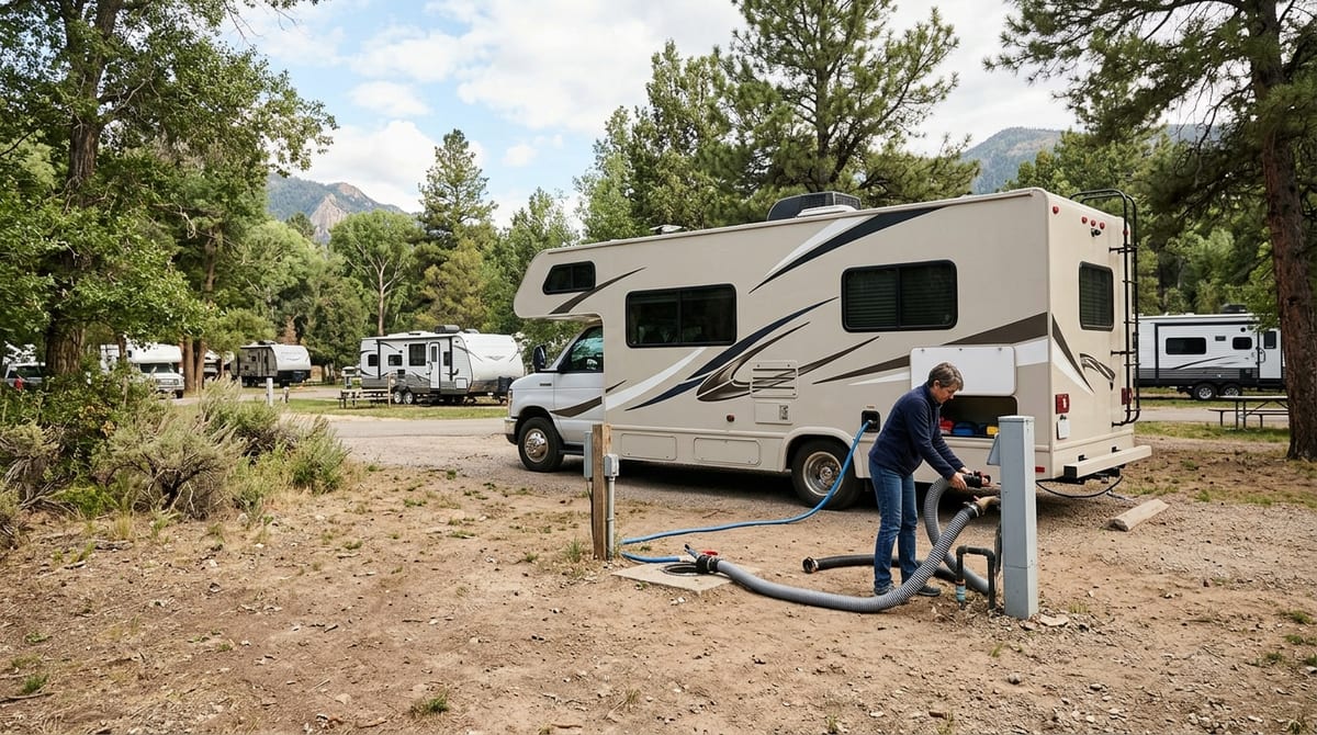 RV Waste Tank Management: Black and Gray Tanks Explained | RVmapper Blog